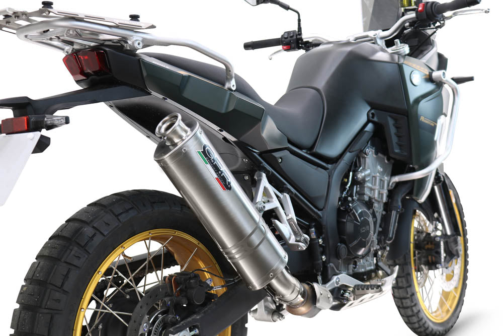 GPR Dune Triovale Titanio Exhaust – Kove 800X PRO 2024/2026 2024/2026 – image 8