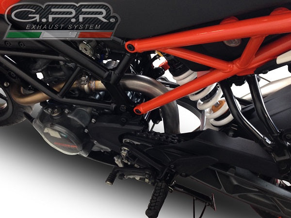 GPR De-Cat Pipe Exhaust – Husqvarna Vitpilen 401 2021/2023 e5 2021/2023 – image 3