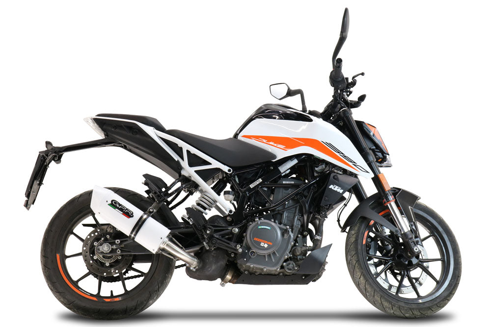GPR Albus Evo4 Exhaust – Ktm Duke 125 2021/2023 e5 2021/2023 – image 5