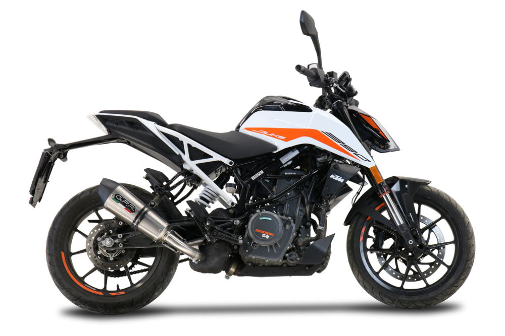 GPR New Grand Prix Evo Titanium Exhaust – Ktm Duke 125 2021/2023 e5 2021/2023 – image 4