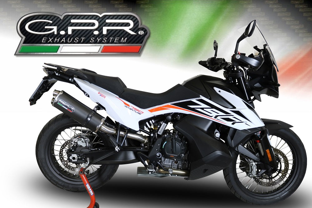 GPR Dual Poppy Exhaust – Ktm Adventure 790 2025/2026 e5 plus 2025/2026 – image 6