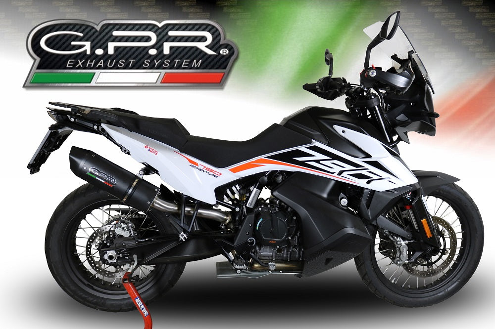 GPR Furore Nero Exhaust – Ktm Adventure 790 2025/2026 e5 plus 2025/2026 – image 5