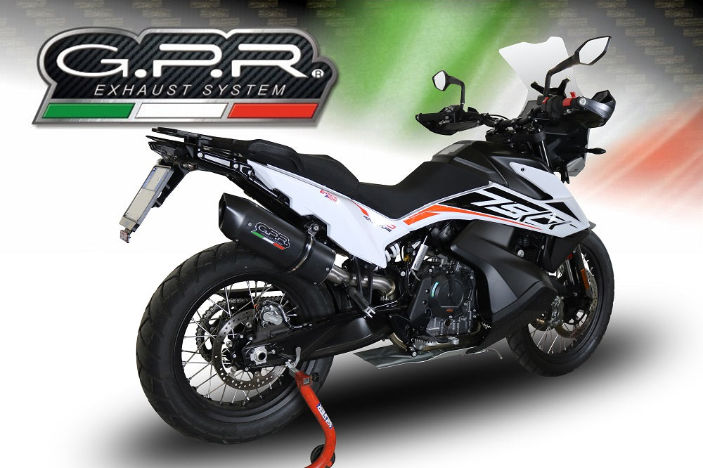 GPR Furore Nero Exhaust – Ktm Adventure 790 2018/2020 e4 2018/2020 – image 6