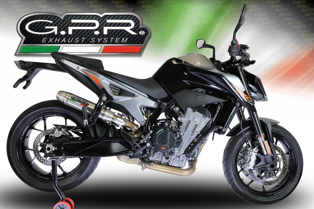 GPR Deeptone Inox Exhaust – Ktm Duke 790 2017/2020 e4 2017/2020 – image 4