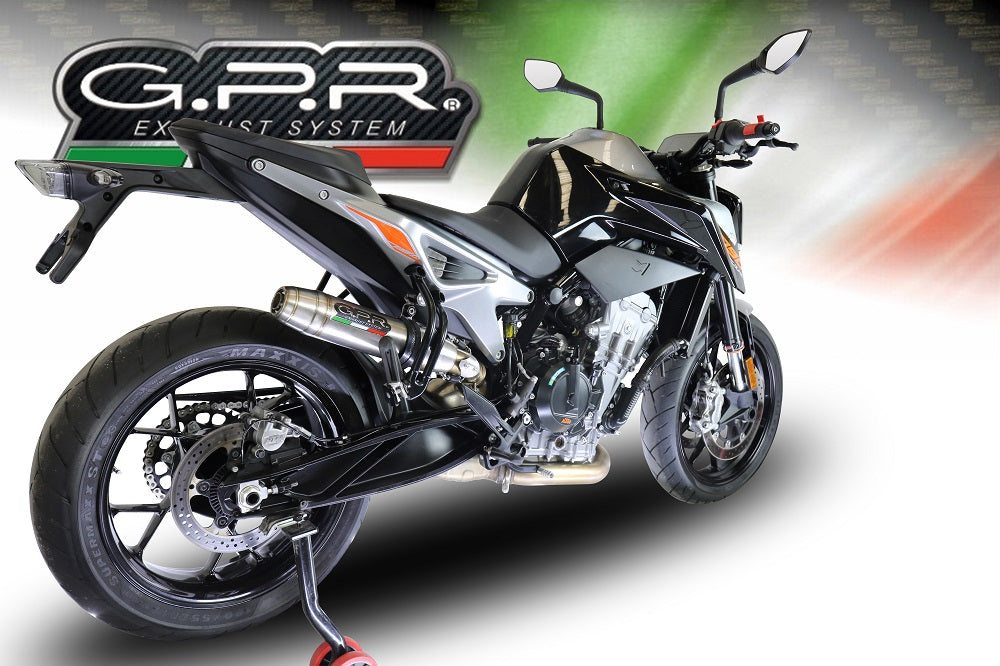 GPR Deeptone Inox Exhaust – Ktm Duke 790 2021/2024 e5 2021/2024 – image 5
