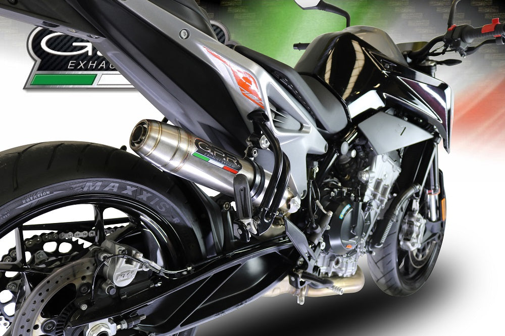 GPR Deeptone Inox Exhaust – Ktm Duke 790 2017/2020 e4 2017/2020 – image 6