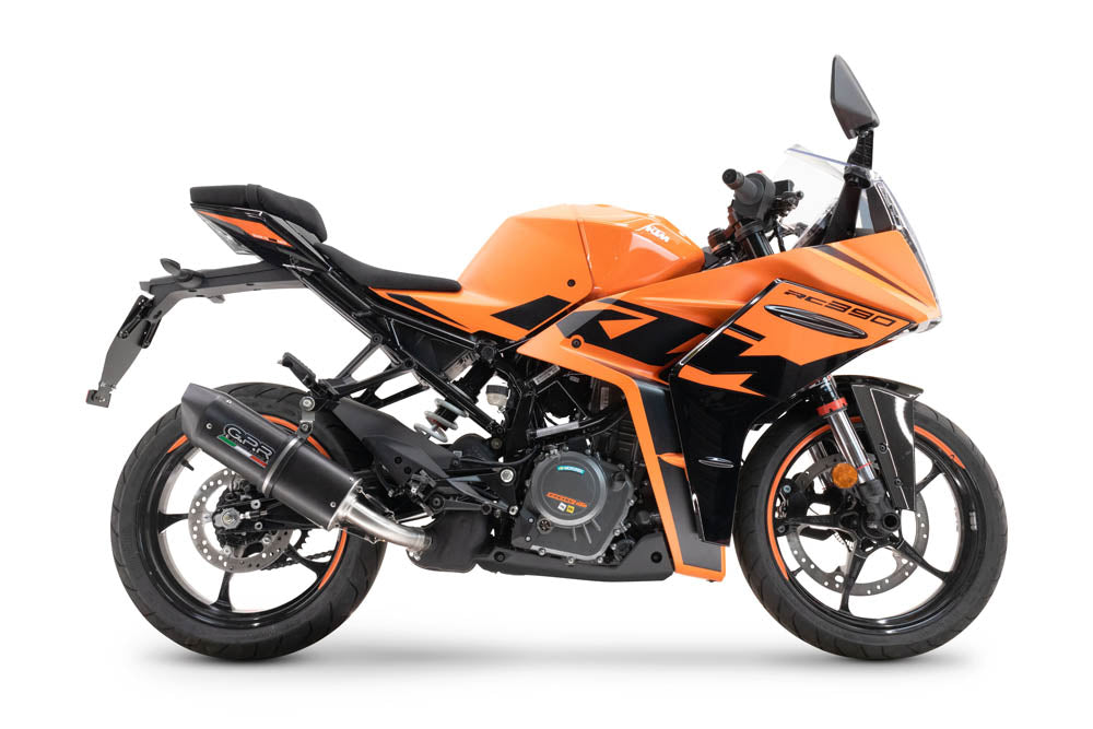 GPR Furore Evo4 Nero Exhaust – Ktm Rc 390 2022/2024 e4 2022/2024 – image 6