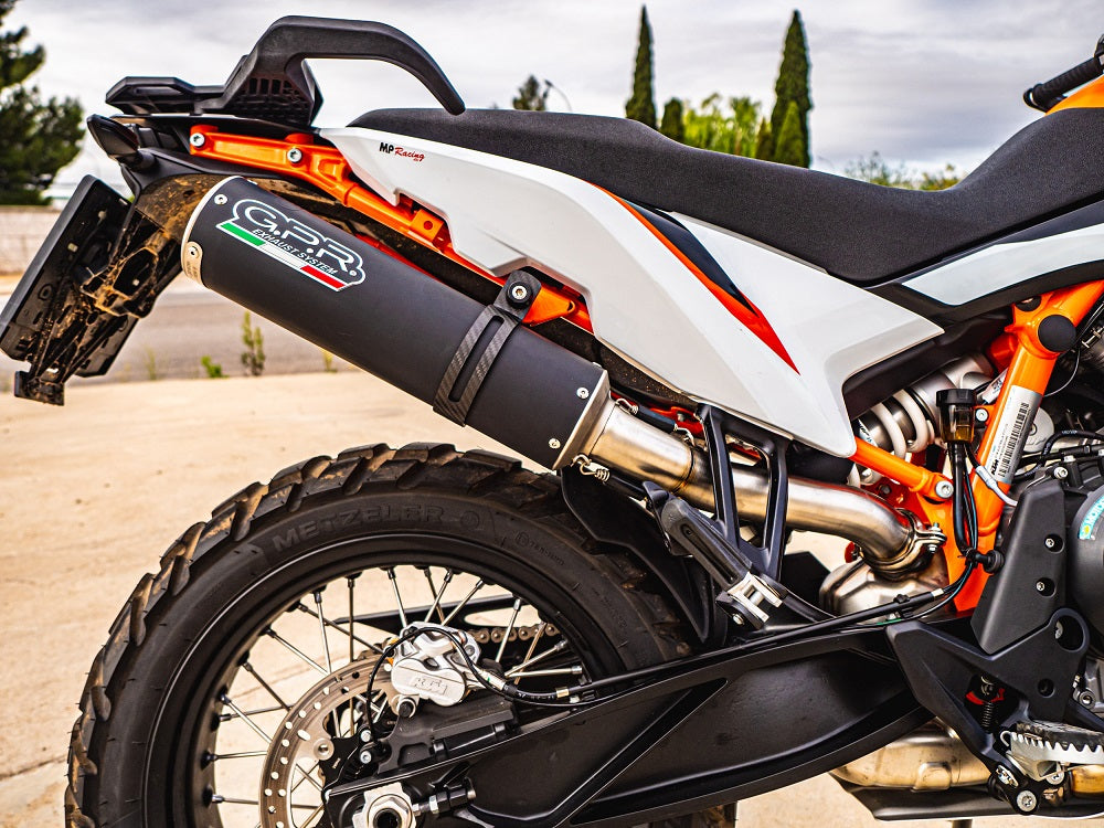 GPR M3 Black Titanium Exhaust – Husqvarna Norden 901 2022/2024 e5 2022/2024 – image 9