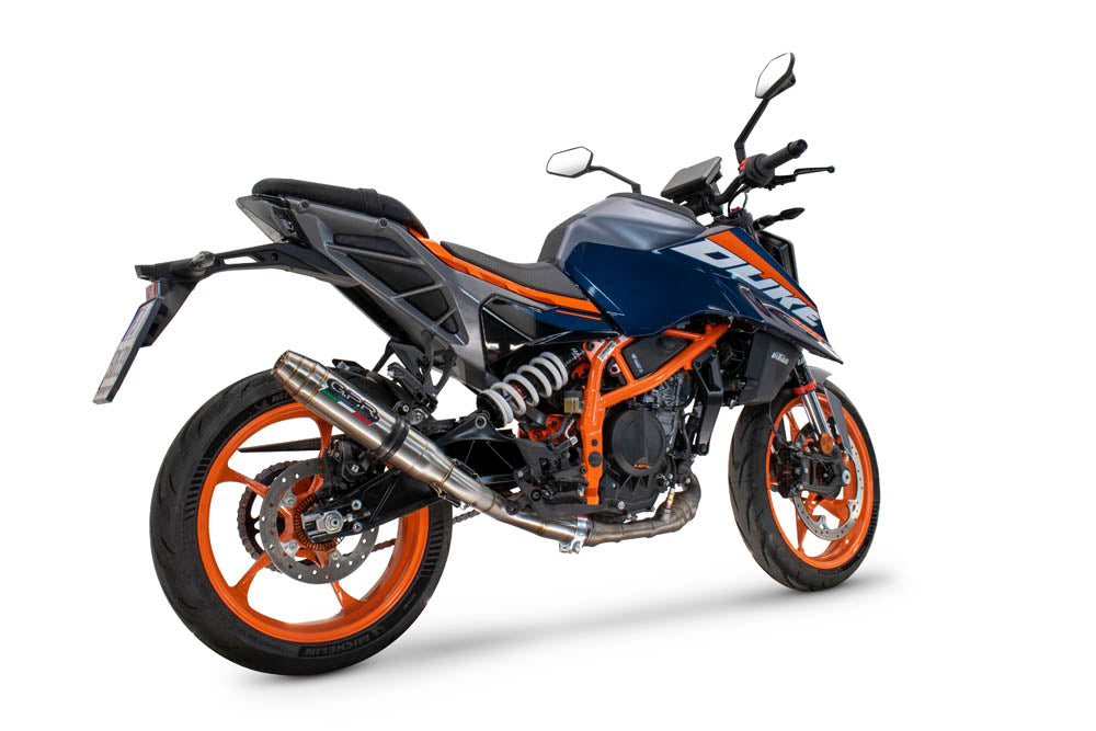 GPR Deeptone Inox Exhaust – Ktm Duke 250 2024/2025 e5plus 2024/2025 – image 7