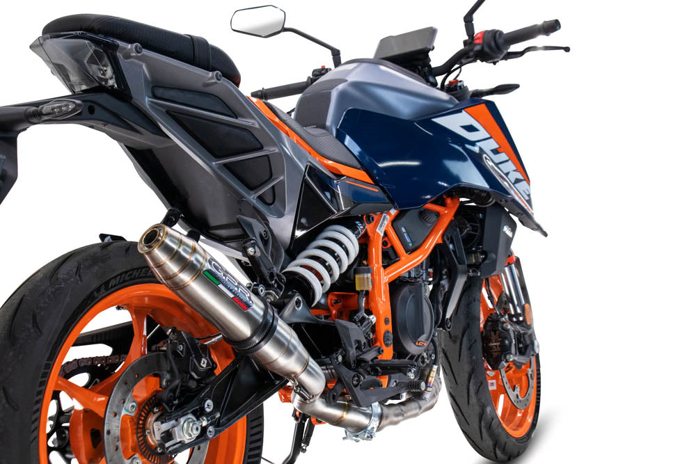 GPR Deeptone Inox Exhaust – Ktm Duke 125 2024/2025 e5plus 2024/2025 – image 8