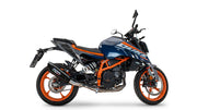 GPR GP-Revo Black Titanium Exhaust – Ktm Duke 250 2024/2025 e5plus 2024/2025