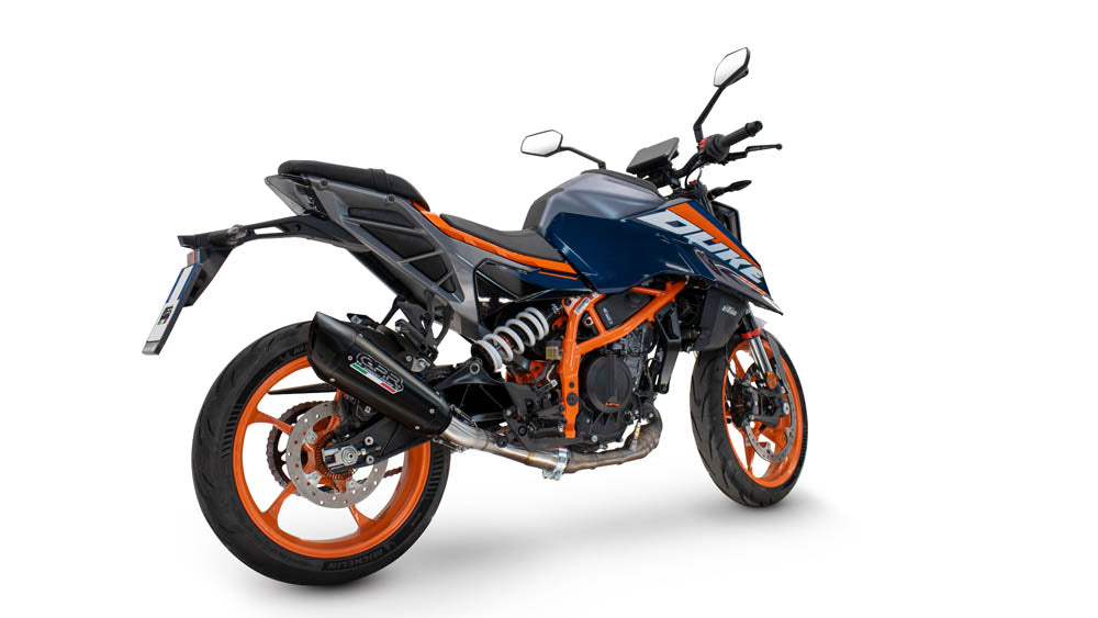 GPR GP-Revo Black Titanium Exhaust – Ktm Duke 125 2024/2025 e5plus 2024/2025 – image 2