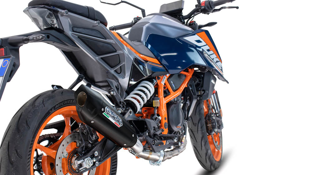 GPR GP-Revo Black Titanium Exhaust – Ktm Duke 390 2024/2025 e5plus 2024/2025 – image 3