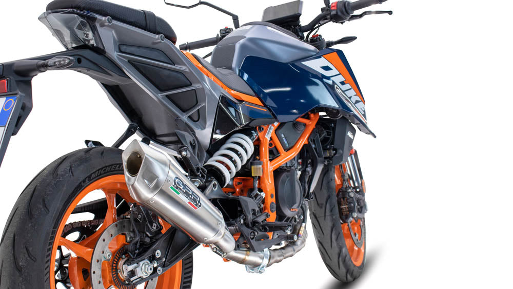 GPR GP-Revo Titanium Exhaust – Ktm Duke 125 2024/2025 e5plus 2024/2025 – image 3