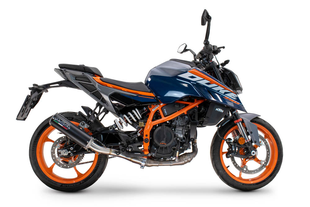 GPR M3 Black Titanium Exhaust – Ktm Duke 200 2024/2025 e5plus 2024/2025 – image 6