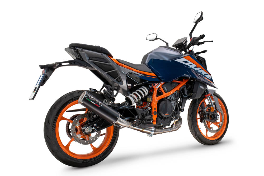 GPR M3 Black Titanium Exhaust – Ktm Duke 390 2024/2025 e5plus 2024/2025 – image 7