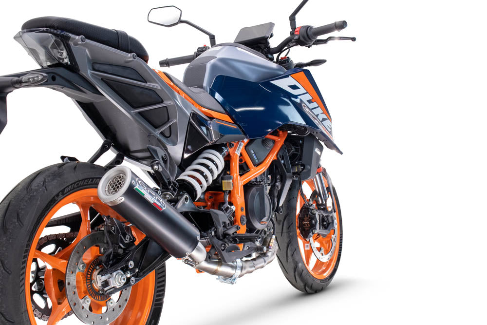 GPR M3 Black Titanium Exhaust – Ktm Duke 125 2024/2025 e5plus 2024/2025 – image 8