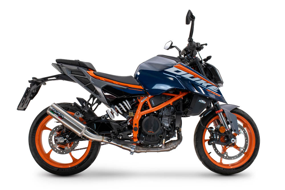 GPR M3 Inox Exhaust – Ktm Duke 390 2024/2025 e5plus 2024/2025 – image 6