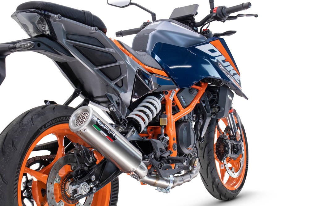 GPR M3 Inox Exhaust – Ktm Duke 125 2024/2025 e5plus 2024/2025 – image 8