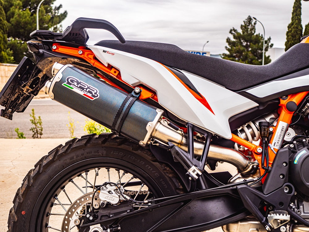 GPR Dual Poppy Exhaust – Ktm Duke 890 L 2021/2024 e5 2021/2024 – image 8