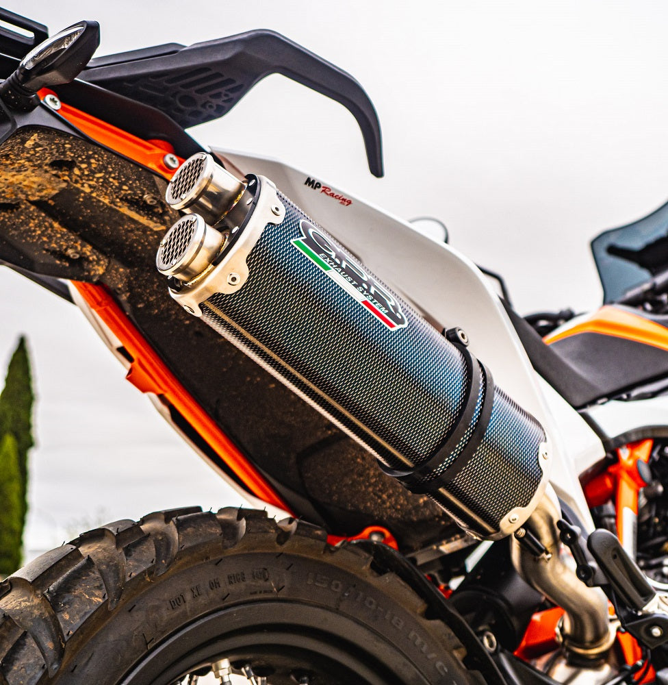 GPR Dual Poppy Exhaust – Ktm Duke 890 L 2021/2024 e5 2021/2024 – image 10