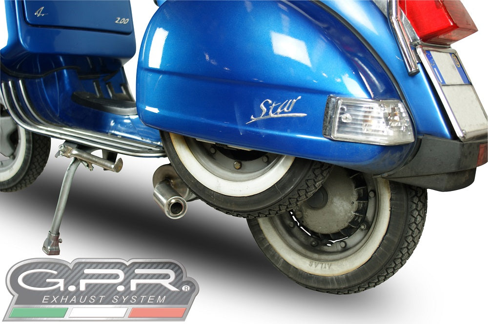 GPR Aluminum Slip-On Exhaust – Lml Star 200 2011/2016 4T/4S 2011/2016 – image 4