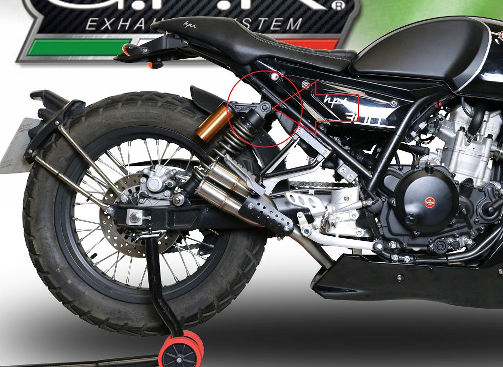 GPR F205 Exhaust – F.B. Mondial Hps 300 2018/2019 2018/2019 – image 9