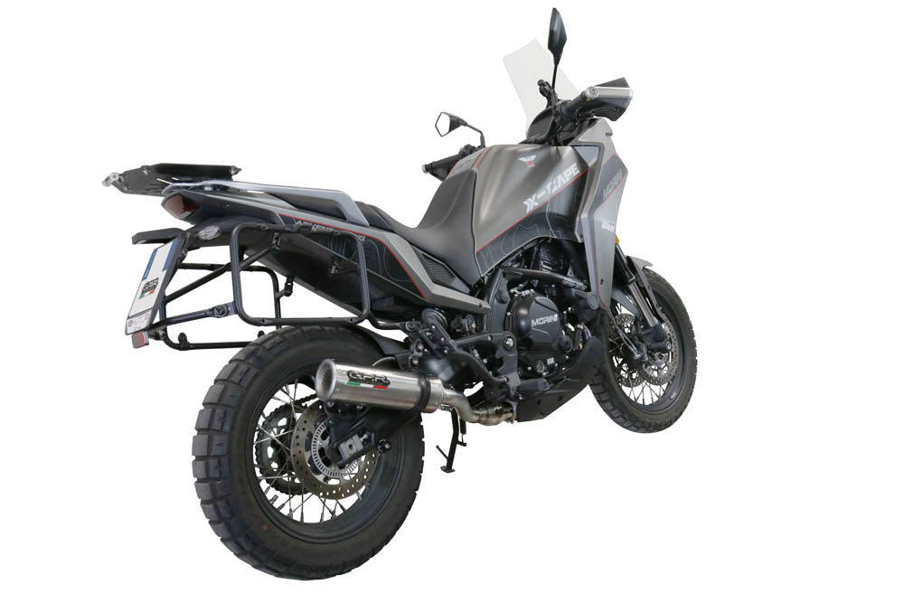 GPR M3 Inox Exhaust – Moto Morini X-CAPE 650 2021/2024 e5 2021/2024 – image 6