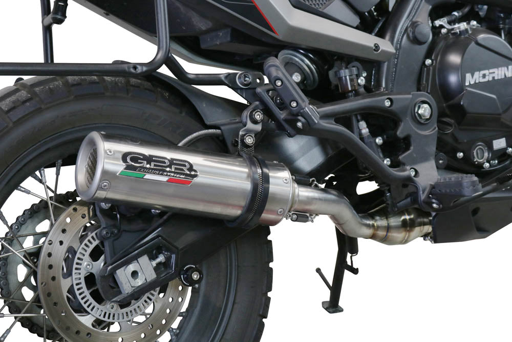 GPR M3 Inox Exhaust – Moto Morini X-CAPE 650 2021/2024 e5 2021/2024 – image 7
