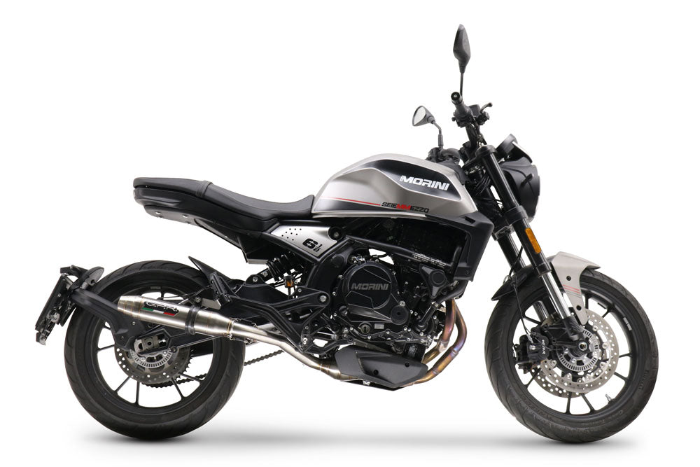 GPR Deeptone Inox Exhaust – Moto Morini Seiemmezzo Str 650 2022/2024 2022/2024 – image 5