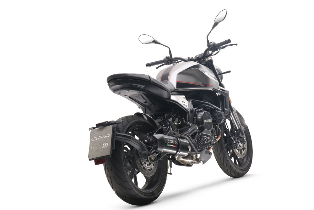 GPR Furore Evo4 Nero Exhaust – Moto Morini Seiemmezzo Str 650 2022/2024 2022/2024 – image 6
