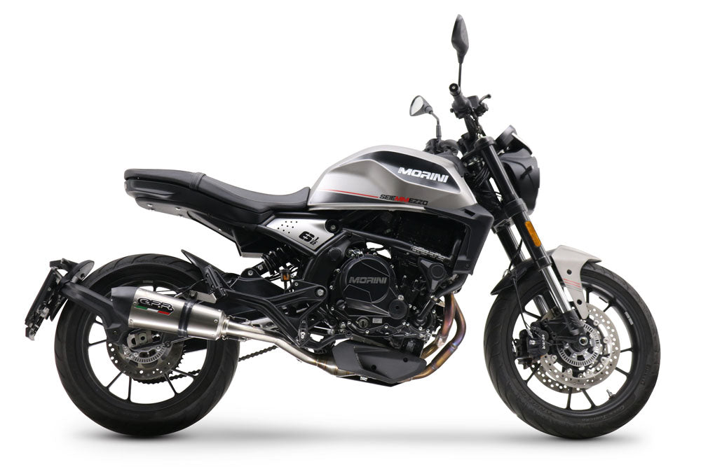 GPR New Grand Prix Evo Titanium Exhaust – Moto Morini Seiemmezzo Str 650 2022/2024 2022/2024 – image 4