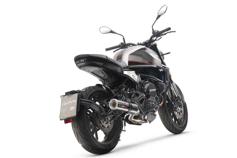 GPR M3 Poppy Exhaust – Moto Morini Seiemmezzo Str 650 2022/2024 2022/2024 – image 6