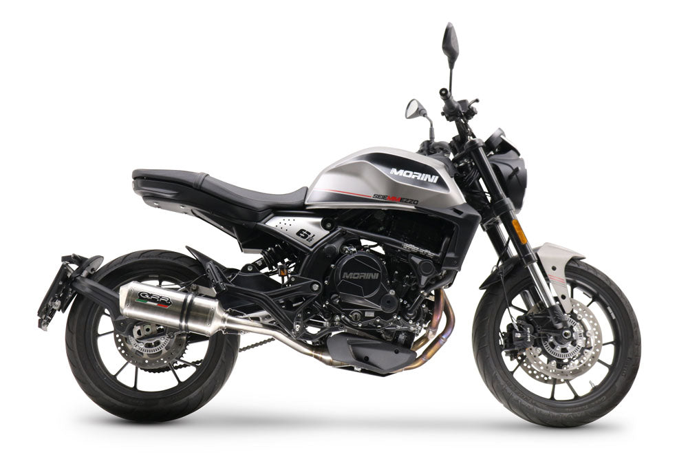 GPR Satinox Exhaust – Moto Morini Seiemmezzo Str 650 2022/2024 2022/2024 – image 5