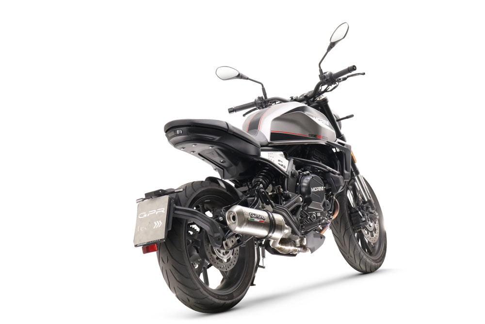 GPR Satinox Exhaust – Moto Morini Seiemmezzo Str 650 2022/2024 2022/2024 – image 6