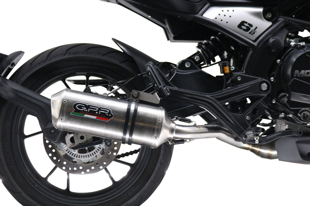 GPR Satinox Exhaust – Moto Morini Seiemmezzo Str 650 2022/2024 2022/2024 – image 7