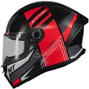 MT STINGER 2 TRON GLOSSY RED BLACK