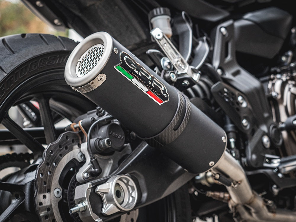 GPR M3 Black Titanium Exhaust – Yamaha Mt-07 2017/2020 e4 2017/2020 – image 7