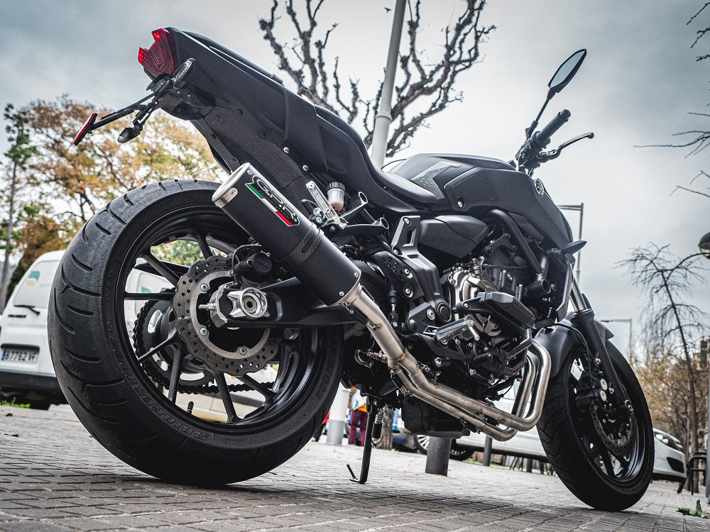 GPR M3 Black Titanium Exhaust – Yamaha Tracer 700 2016/2019 e4 2016/2019 – image 7