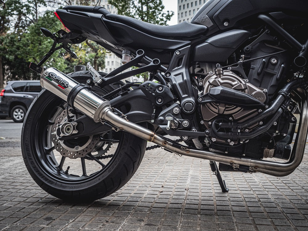 GPR M3 Inox Exhaust – Yamaha Mt-07 2017/2020 e4 2017/2020 – image 8