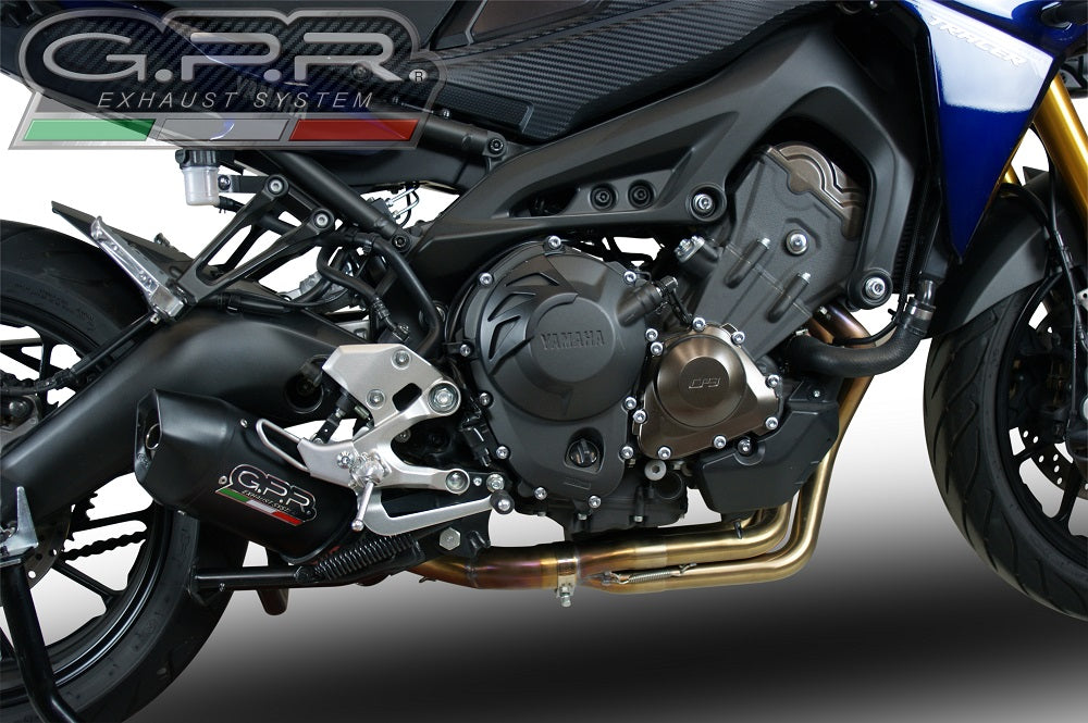 GPR Furore Evo4 Nero Exhaust – Yamaha Tracer 9 GT 2021/2024 2021/2024 – image 10