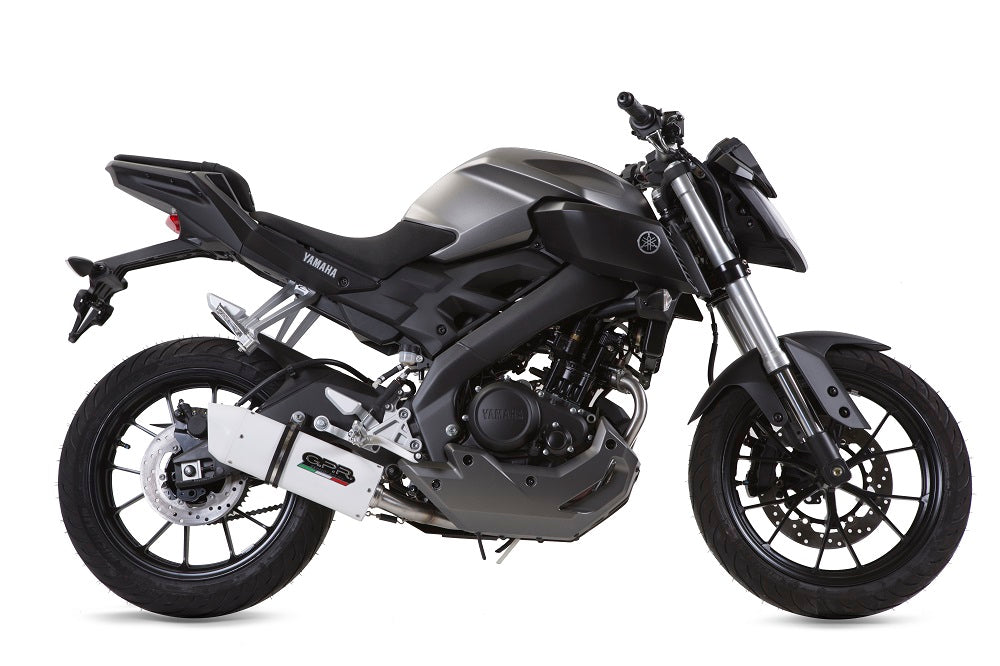 GPR Albus Ceramic Exhaust – Yamaha Mt 125 2017/2019 e4 2017/2019 – image 6