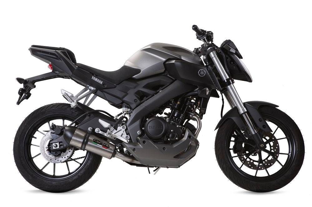 GPR New Grand Prix Evo Titanium Exhaust – Yamaha Mt 125 2017/2019 e4 2017/2019 – image 4