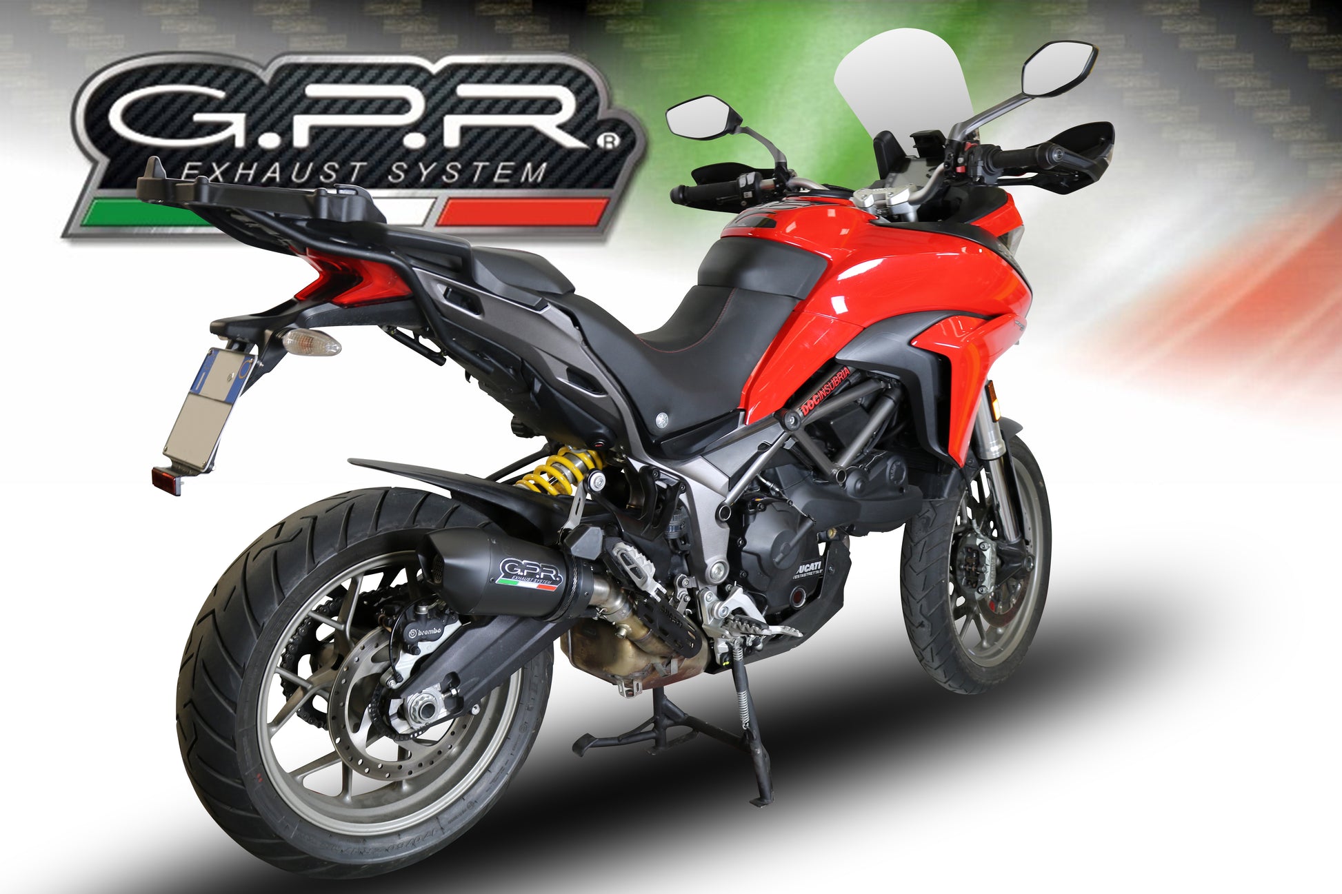 GPR New Grand Prix Evo Black Titanium Exhaust – Ducati Multistrada 950 V2 S 2021/2024 e5 2021/2024 – image 4