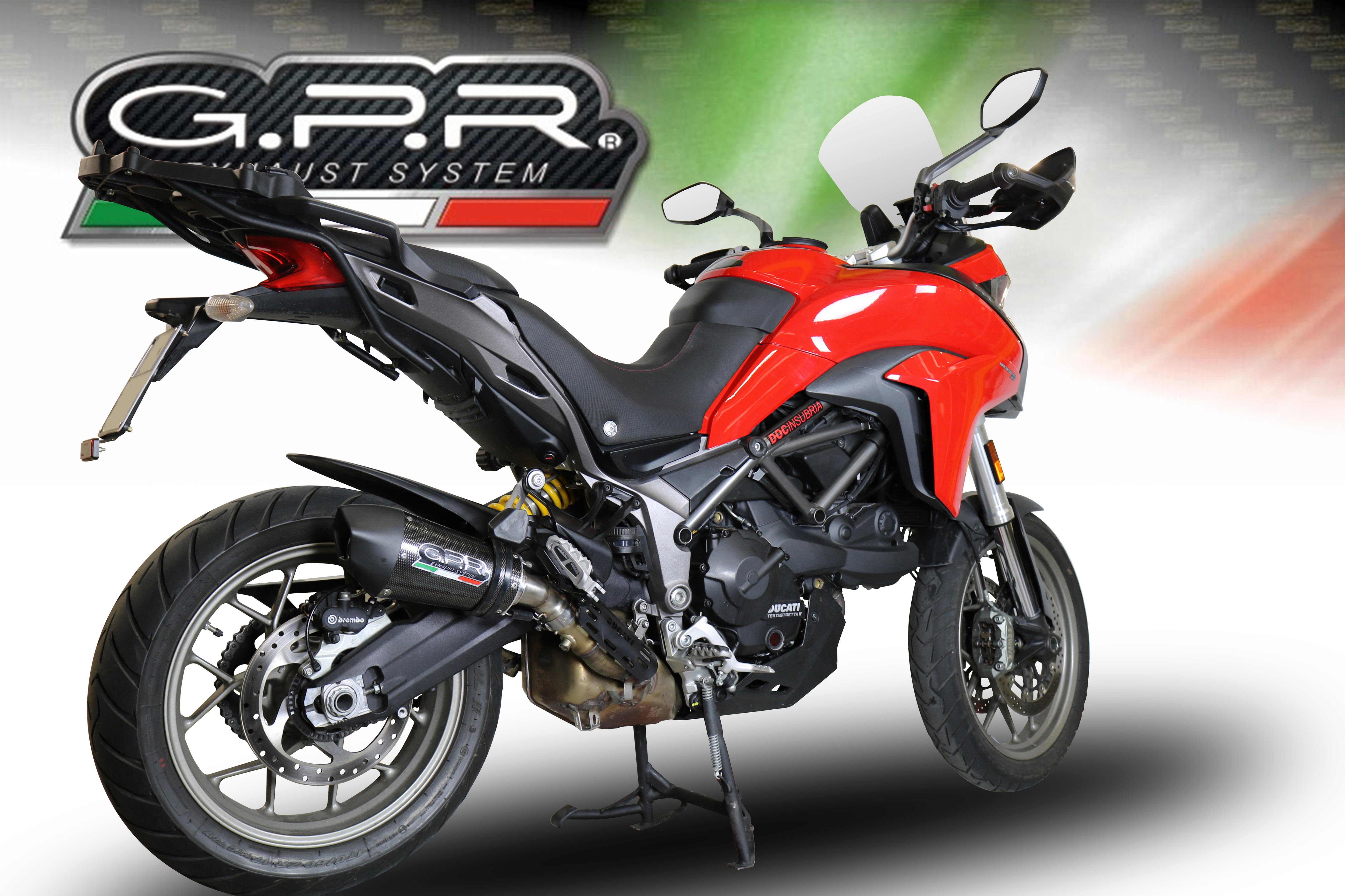 GPR New Grand Prix Evo Poppy Exhaust – Ducati Multistrada 950 2021/2024 e5 2021/2024 – image 4