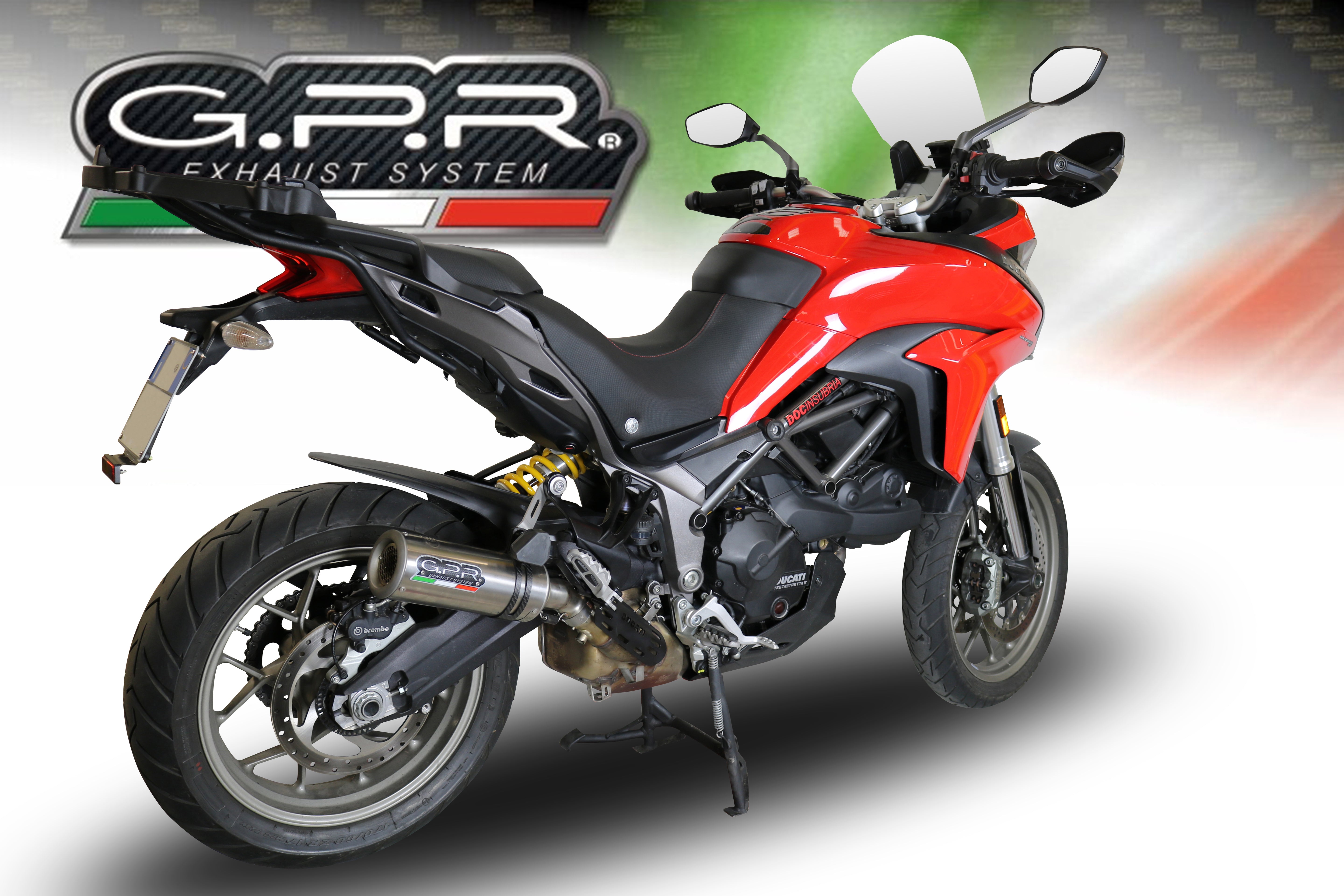 GPR M3 Titanium Natural Exhaust – Ducati Multistrada 950 V2 S 2021/2024 e5 2021/2024 – image 6