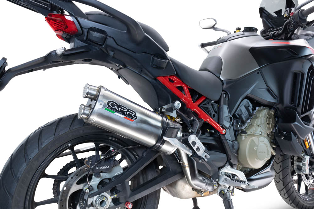GPR Dual Inox Exhaust – Ducati Multistrada V4 Rally 2023/2024 2023/2024 – image 5