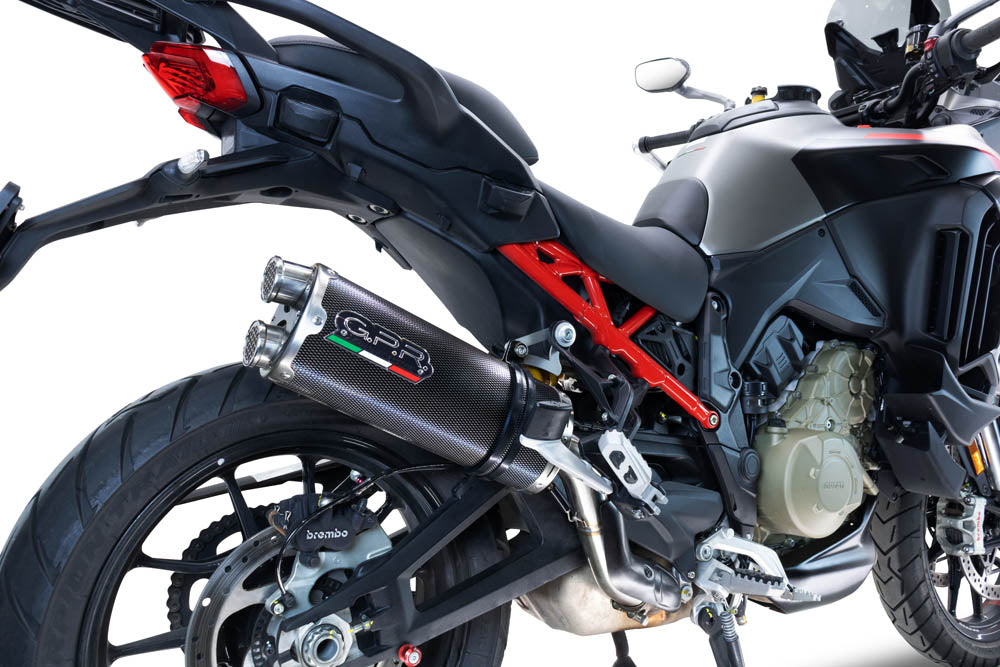 GPR Dual Poppy Exhaust – Ducati Multistrada V4 Grand Tour 2024/2025 2024/2025 – image 6