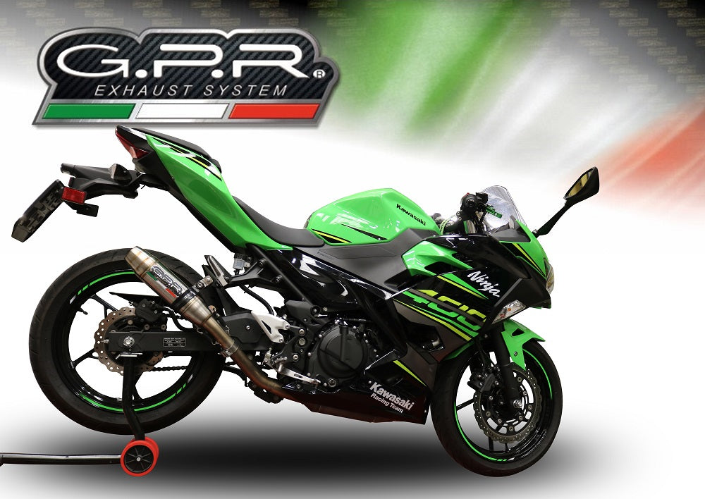 GPR Deeptone Inox Exhaust – Kawasaki Z 400 2018/2022 e4 2018/2022 – image 6