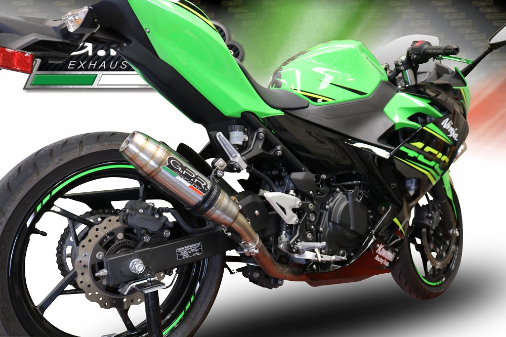 GPR Deeptone Inox Exhaust – Kawasaki Z 400 2023/2024 USA only 2023/2024 – image 7